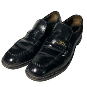 Hy-Test Safety Shoes Sanitized Size 10B Steel Toe Black Leather Union Made.